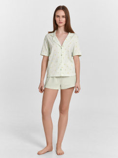 Рубашка Mark Formelle 502524/25-35007ПП-5 лимоны_на_мятной_полоске - фото 1