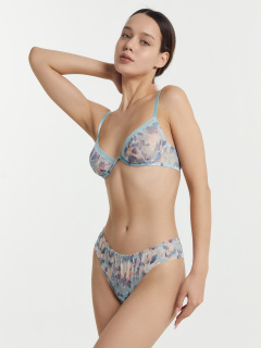 Бюстгальтер Mark Formelle 512520/24-ОБР28177Ц-10 крупные_цветы_на_мятном_010.2_Сублимация_полотн - фото 1