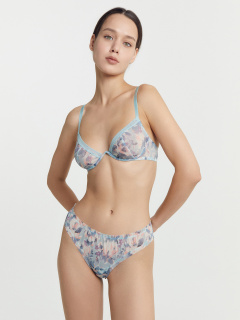 Бюстгальтер Mark Formelle 512520/24-ОБР28177Ц-10 крупные_цветы_на_мятном_010.2_Сублимация_полотн - фото 3