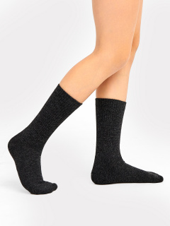 Носки Mark Formelle 513T-1891/B3-22513T графитовый_меланж_рис.1891 - фото 1