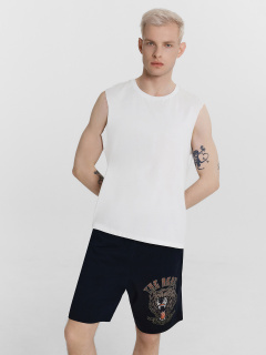 Шорты Mark Formelle 531027/25-5004ПП-0 черный_печать_Печать - фото 1