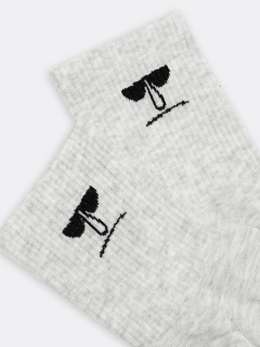 Носки Mark Formelle 556U-1639/22556U св.серый_меланж_рис.1639 - фото 3