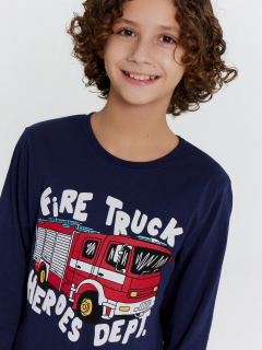 Брюки, джемпер Mark Formelle 563311/24-29455ПП-0 море_синяя_полоска_на_сером_3_сл_на_пол - фото 2