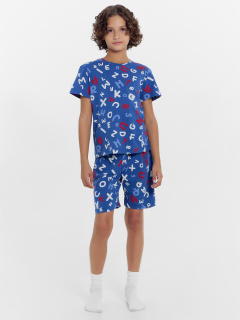 Футболка, шорты Mark Formelle 563322-1/24-ОБР31599ПП-0 буквы_на_синем_БРАК_ПОЛОТНА_014_Стирка - фото 1