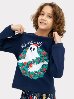 Брюки, джемпер Mark Formelle 563323/24-ОБР27416ПП-0 море_домики_на_синем_БРАК_ПОЛОТНА_014_Стирка - фото 4