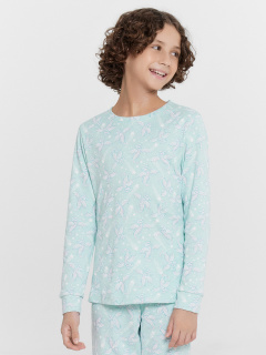 Брюки, джемпер Mark Formelle 563326/24-34455ПП-2 драконы_на_цвете_иней - фото 3