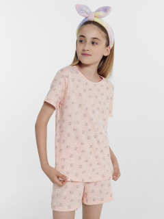 Футболка, шорты Mark Formelle 567727/24-26916ПП-0 мишки_на_св.коралловом - фото 1