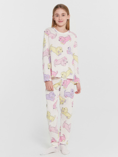 Брюки, джемпер Mark Formelle 567740/24-28726ПП-0 собачки_на_молочном - фото 1