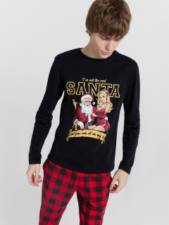 Брюки, джемпер Mark Formelle 591023/24-4230ПП-5 черный_черная_клетка_на_красном_3_сл_на_пол - фото 2