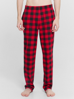 Брюки, джемпер Mark Formelle 591023/24-4230ПП-5 черный_черная_клетка_на_красном_3_сл_на_пол - фото 3