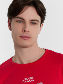 Брюки, джемпер Mark Formelle 591023/24-4232ПП-5 красный_новогодний_орнамент_2_сл_на_пол - фото 2