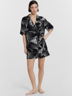 Жакет, шорты Mark Formelle 592460-2/24-32166ПП-9 мотыльки_на_черном - фото 1