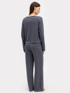 Брюки, джемпер Mark Formelle 592468-1/24-26652ПП-10 горошек_на_графите - фото 3