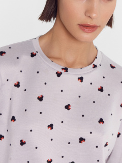 Брюки, джемпер Mark Formelle 592468-1/24-30216ПП-10 горошки_с_ушками_на_св.сером - фото 3