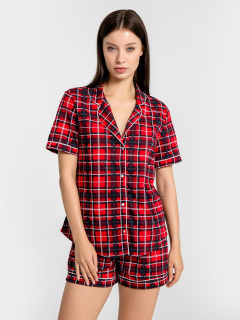Жакет, шорты Mark Formelle 592478-1/24-ОБР24788ПП-0 клетка_на_красном_014А_Стирка - фото 3
