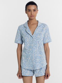 Жакет, шорты Mark Formelle 592478/24-26552ПП-0 голубой_узор - фото 5