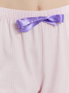 Жакет, шорты Mark Formelle 592478/25-34507ПП-5 клетка_виши_розовая - фото 2