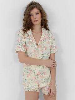 Жакет, шорты Mark Formelle 592478/25-34507ПП-5 лилии_на_сливочном - фото 5