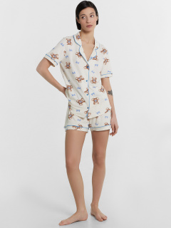 Жакет, шорты Mark Formelle 592478/25-34507ПП-5 мишки_на_молочном - фото 1