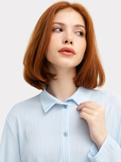 Блуза, брюки Mark Formelle 592482/24-27107Ц-1 голубое_небо - фото 2