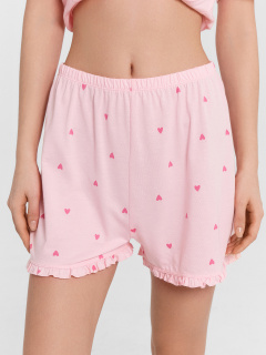 Рубашка, шорты Mark Formelle 592483/24-27106ПП-6 розовые_сердечки - фото 2