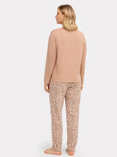 Брюки, джемпер Mark Formelle 592513/24-ОБР26671ПП-2-2 св.тауп_молочные_пятнышки_БРАК_ПОЛОТНА_014_Ст - фото 2