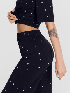 Брюки, футболка Mark Formelle 592559/24-28452ПП-6 звездная_россыпь_на_черном - фото 5