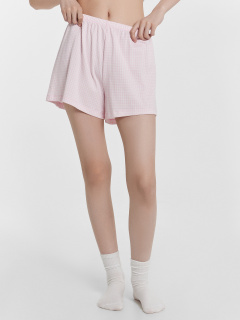 Джемпер, шорты Mark Formelle 592591/24-31175ПП-5 белый_клетка_виши_розовая_3_сл_на_пол - фото 3