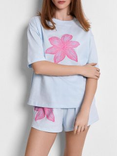 Джемпер, шорты Mark Formelle 592591/24-31175ПП-5 кристалл_печать_3_сл_на_пол_3_сл_на_ПР_дет_переда_ - фото 4