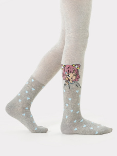 Колготки Mark Formelle 700K-2399/B3-23700K св.серый_меланж_рис.2399 - фото 3