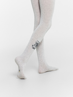 Колготки Mark Formelle 700K-2805/B2-24700K св.серый_меланж_рис.2805 - фото 2
