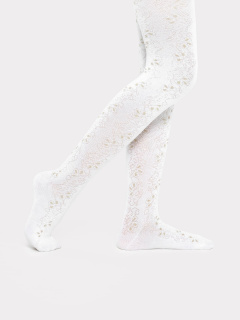 Колготки Mark Formelle 708K-744/B3-22708K-1 белый_бежевый_люрекс_рис.744 - фото 4