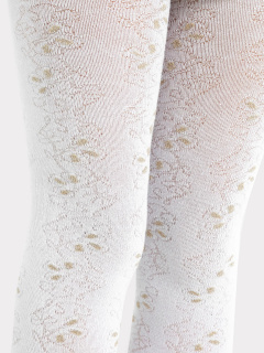 Колготки Mark Formelle 708K-744/B3-22708K-1 белый_бежевый_люрекс_рис.744 - фото 2