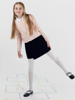 Колготки Mark Formelle 712K-2797/B3-24712K белый_св.серый_меланж_рис.2797 - фото 1