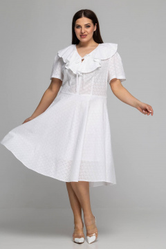 Платье Avila 0898 белый - фото 1