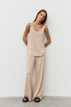 Брюки, джемпер Luitui R4052 бежевый - фото 1