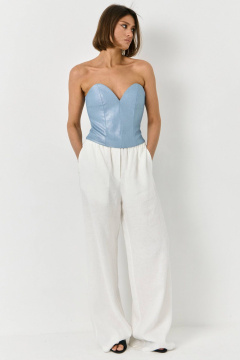 Брюки ATTIKA A3351-2 белый - фото 4