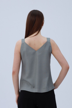 Блуза Полинушка 120 серый - фото 4