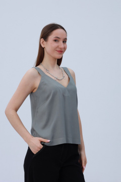 Блуза Полинушка 120 серый - фото 1