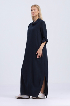 Платье Полинушка 378лв синий_светлый - фото 4