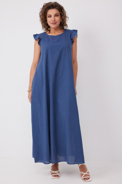 Платье BegiModa 1046 синий - фото 1