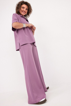 Блуза, брюки BegiModa 3094 виноград - фото 3