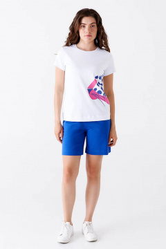 Шорты Nelva 3982 ультрамарин - фото 1