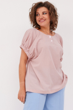 Блуза BegiModa 4124 пыльная_роза - фото 4