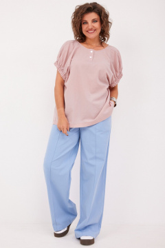 Блуза BegiModa 4124 пыльная_роза - фото 1