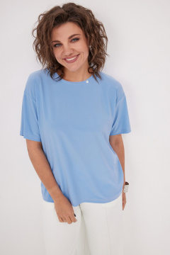 Блуза BegiModa 4128 голубой - фото 1