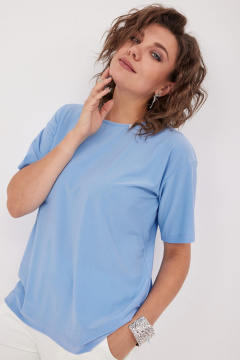 Блуза BegiModa 4128 голубой - фото 4