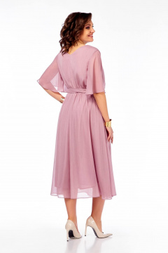 Платье Ольга Стиль С-924 светло-розовый - фото 4