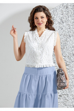 Блуза, юбка Mira Fashion 5556 - фото 4