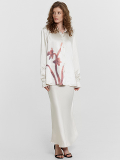 Блуза Mark Formelle 122869/24-ОБР31904П-9 сублимация_красный_цветок_на_молочном_010.1_Субл - фото 2